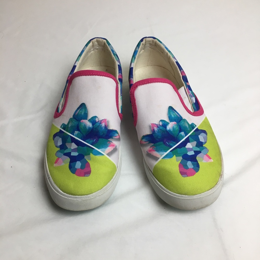 Patterned Slip On Loafer